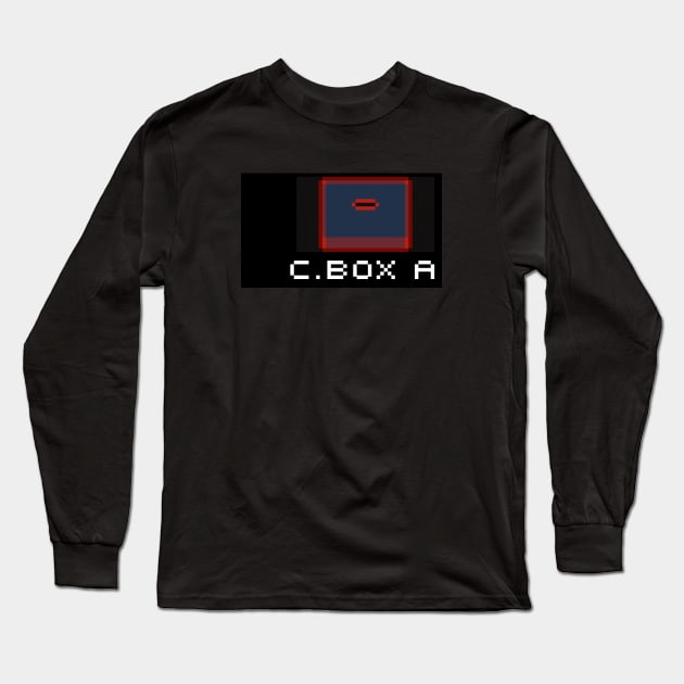 Cardboard Box HUD Long Sleeve T-Shirt by CCDesign